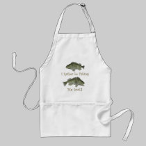 I Rather Be Fishing... aprons