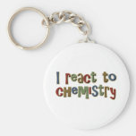 I React To Chemistry Funny Key Chain