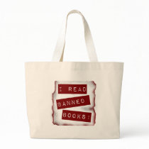 I read banned books! bags