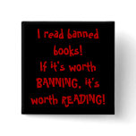 I read banned books! button