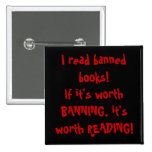I read banned books! button