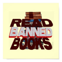 I Read Banned Books Poster posters