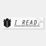 I Read Bumper Stickers