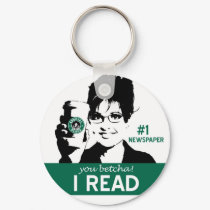 I Read Papers Keychain by gxiong I Read Papers Keychain