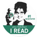 I Read Papers stickers