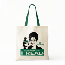 I Read Papers Tote Bag