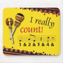 I Really Count Music Mousepad