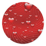 I Really Love You Round Stickers