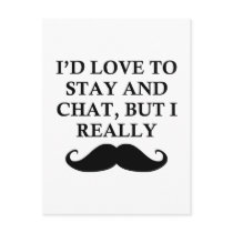 I REALLY MUST DASH POSTCARDS