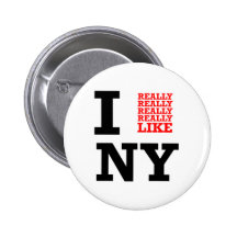 I Really Really Really Like NY Pin