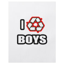 I Recycle Boys flyers by Funny_MoFo_Shirts I Recycle Boys flyers