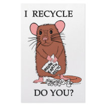 I Recycle, Do You? stationery by LeanMeanGreen I Recycle, Do You? stationery