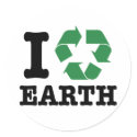 I Recycle Earth stickers by magarmor I Recycle Earth stickers