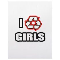 I Recycle Girls Letterhead