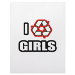 I Recycle Girls Letterhead