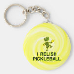 I Relish Pickleball Shirts & Gifts keychains