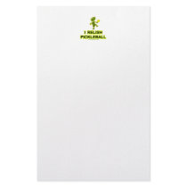 I Relish Pickleball Shirts & Gifts Custom Stationery