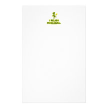 I Relish Pickleball Shirts & Gifts Custom Stationery