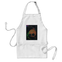 sugarfueled, sugar, fueled, coallus, michael, banks, sweet, candy, ice, cream, cotton, heart, valentine, art, pumpkin, halloween, trickortreat, Apron with custom graphic design