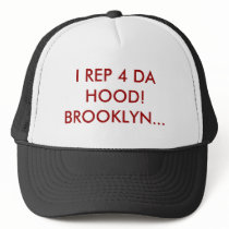 I REP 4 DA HOOD! BROOKLYN... hats by damarisj76 I REP 4 DA HOOD! BROOKLYN... hats