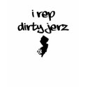i rep dirty jerz (womens) spaghetti top t-shirts