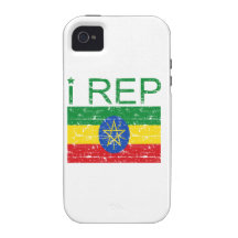 I rep Ethiopia Case-Mate iPhone 4 Cover