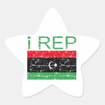 I rep Libya Sticker