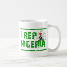 I rep Nigeria Coffee Mug