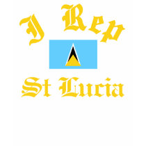 I rep St Lucia t-shirts