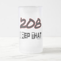 I Rep That 208 Area Code Mug