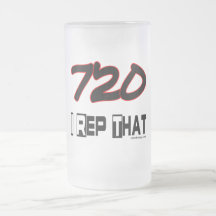 I Rep That 720 Area Code Coffee Mug