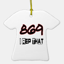 I Rep That 869 Area Code Ornament