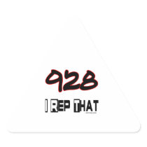 I Rep That 928 Area Code Stickers