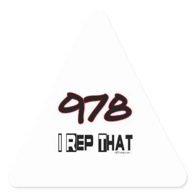 area of triangle. Area Code Triangle Sticker