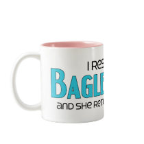I Rescued a Bagle Hound (Female) Dog Adoption Coffee Mugs