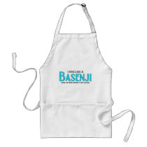 I Rescued a Basenji (Male Dog) Apron
