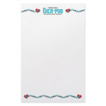 I Rescued a Bich-Poo (Male) Dog Adoption Design stationery