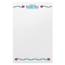 I Rescued a Bichon Frise (Female Dog) Stationery