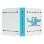 I Rescued a Black Russian Terrier (Male Dog) Vinyl Binder