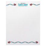 I Rescued a Chow Chow (Female Dog) Letterhead Design