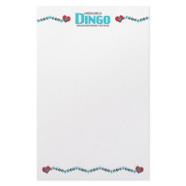 I Rescued a Dingo (Female Dog) Custom Stationery