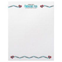 I Rescued a Frenchie Pug (Male) Dog Adoption Customized Letterhead
