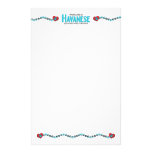I Rescued a Havanese (Male Dog) Custom Stationery