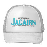 I Rescued a Jacairn (Male) Dog Adoption Design Trucker Hat
