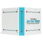I Rescued a Jack-Rat Terrier (Female) Dog Adoption 3 Ring Binder