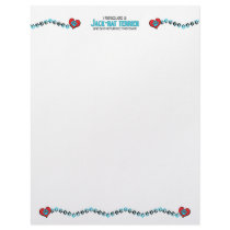 I Rescued a Jack-Rat Terrier (Female) Dog Adoption Personalized Letterhead