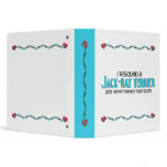 I Rescued a Jack-Rat Terrier (Male) Dog Adoption 3 Ring Binder