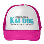 I Rescued a Kai Dog (Female Dog) Hat