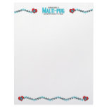 I Rescued a Malti-Pug (Male) Dog Adoption Design Personalized Letterhead