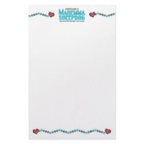 I Rescued a Maremma Sheepdog (Female Dog) Stationery Design